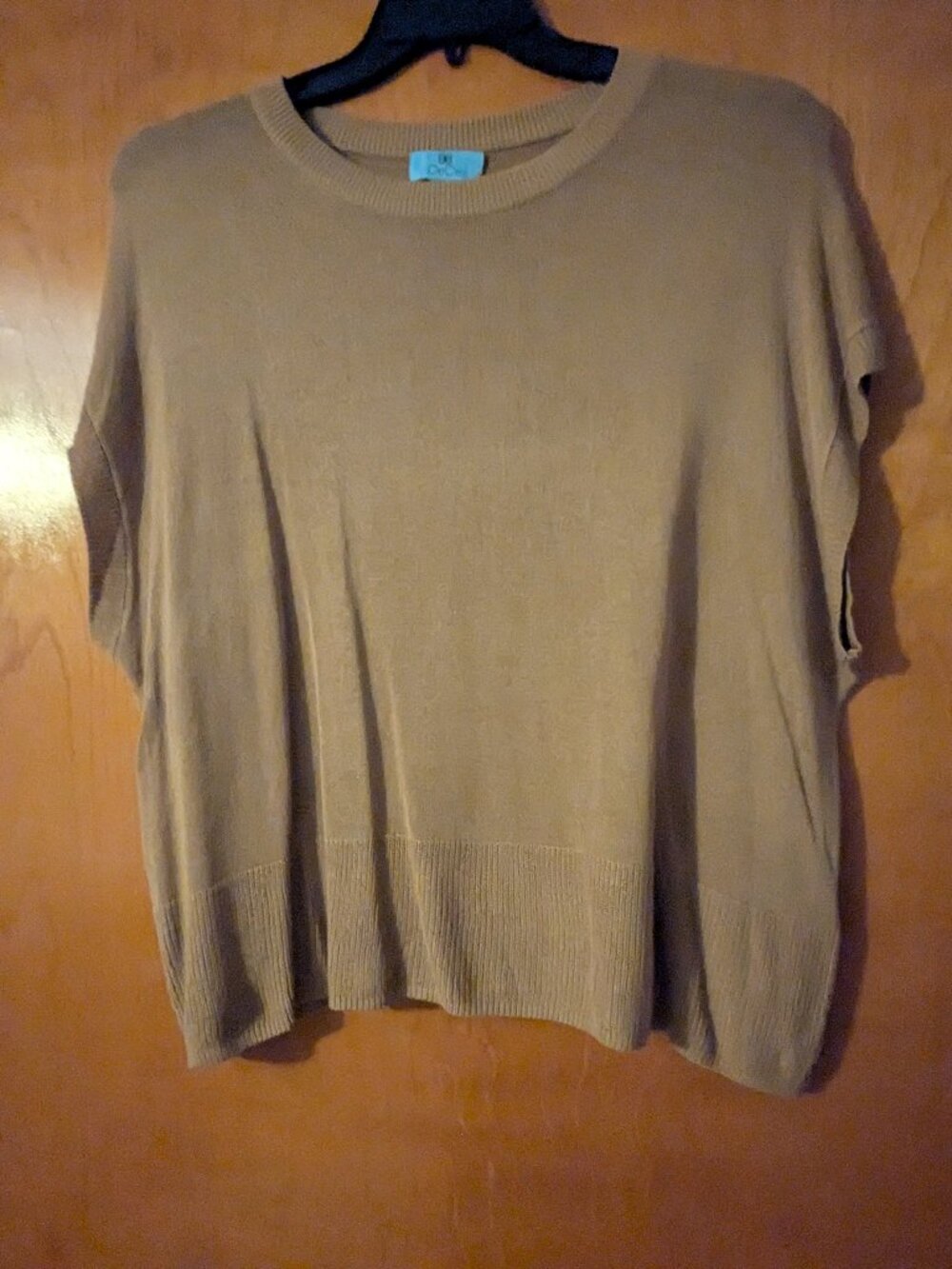 CeCe Short Sleeve Knit Top | Size Large | NWOT Size L
